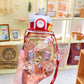 1L Children Water Bottle Squeeze Water Bottle With Stickers