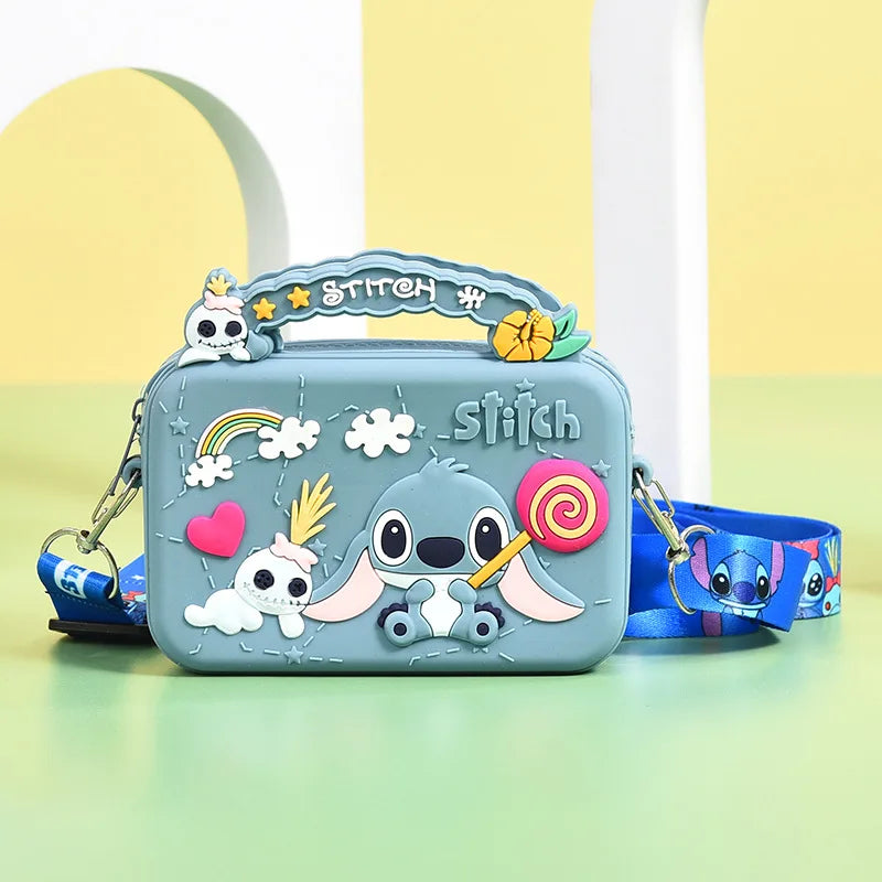 Bolsa Stitch Disney Silicone Bag Cartoon Anime