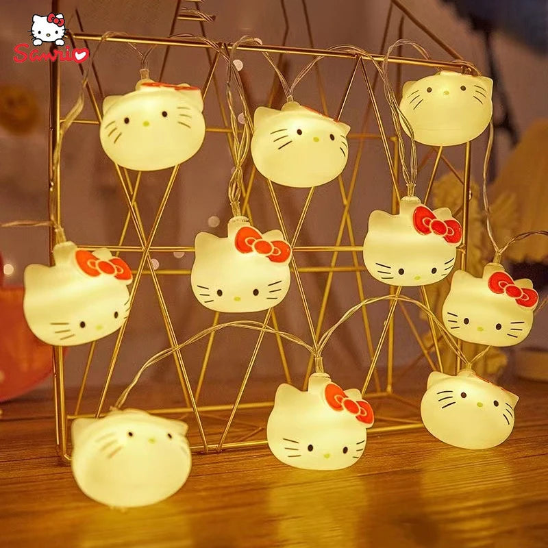 Cordão de Luminosos Kawaii Sanrio Decoração