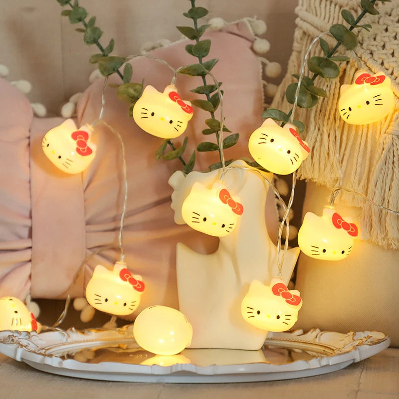 Cordão de Luminosos Kawaii Sanrio Decoração