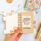 Mini Caderno kawaii Capivara