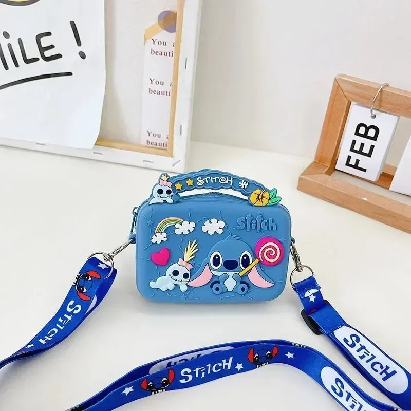 Bolsa Stitch Disney Silicone Bag Cartoon Anime