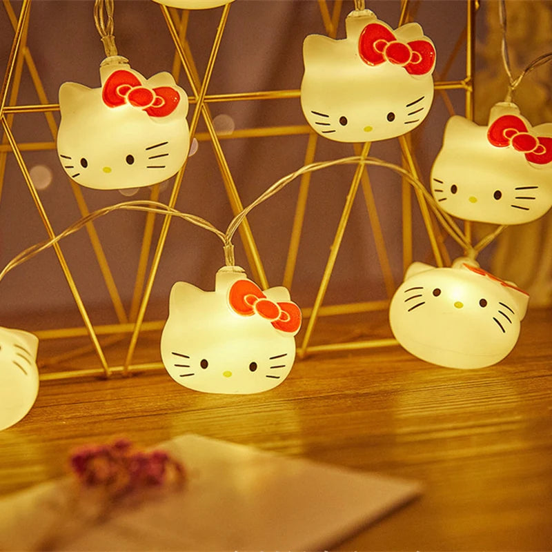 Cordão de Luminosos Kawaii Sanrio Decoração