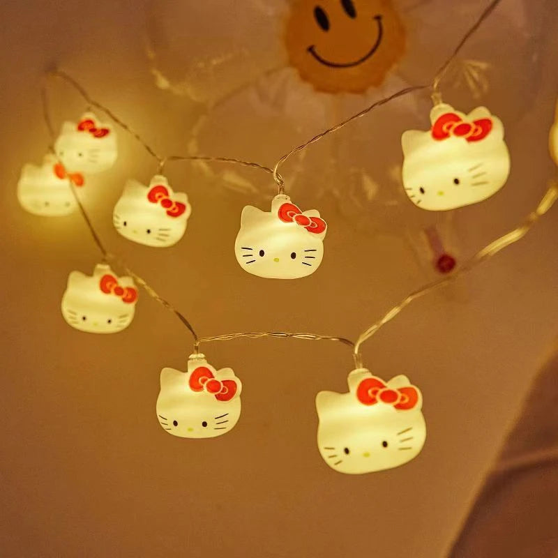 Cordão de Luminosos Kawaii Sanrio Decoração