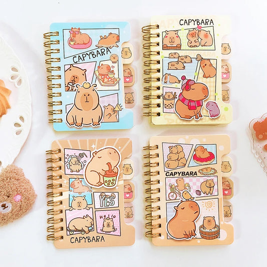 Mini Caderno kawaii Capivara